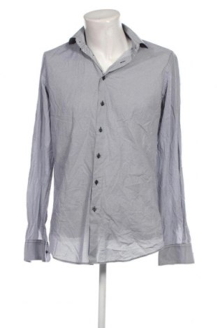 Herrenhemd Jake*s, Größe M, Farbe Grau, Preis 4,73 €