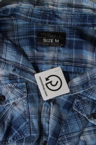 Мъжка риза Jean Pascale, Размер M, Цвят Син, Цена 13,05 лв.