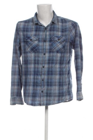 Мъжка риза Jean Pascale, Размер M, Цвят Син, Цена 29,01 лв.