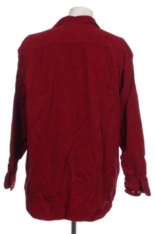 Herrenhemd John F. Gee, Größe XXL, Farbe Rot, Preis 23,66 €