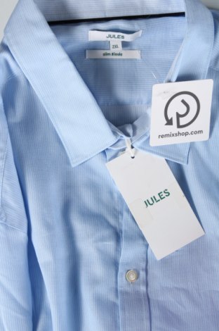 Ανδρικό πουκάμισο Jules, Μέγεθος XXL, Χρώμα Μπλέ, Τιμή 18,49 €
