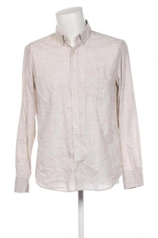 Ανδρικό πουκάμισο LC Waikiki, Μέγεθος L, Χρώμα  Μπέζ, Τιμή 14,83 €