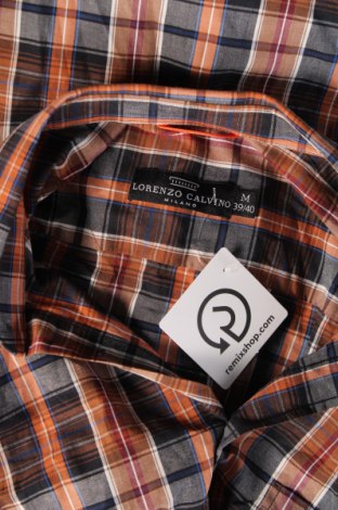 Ανδρικό πουκάμισο Lorenzo Calvino, Μέγεθος M, Χρώμα Πολύχρωμο, Τιμή 3,59 €