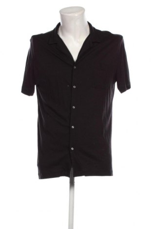 Ανδρικό πουκάμισο Mango, Μέγεθος M, Χρώμα Μαύρο, Τιμή 20,04 €