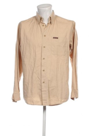 Мъжка риза Marlboro Classics, Размер M, Цвят Бежов, Цена 44,00 лв.