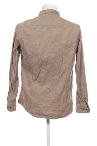 Мъжка риза Massimo Dutti, Размер L, Цвят Бежов, Цена 52,25 лв.