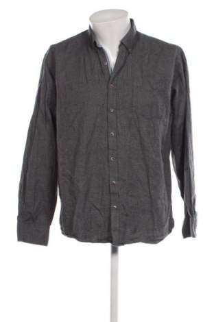 Ανδρικό πουκάμισο Morgan, Μέγεθος L, Χρώμα Γκρί, Τιμή 4,21 €