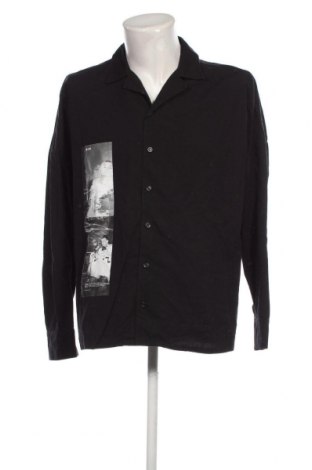 Ανδρικό πουκάμισο NU-IN, Μέγεθος S, Χρώμα Μαύρο, Τιμή 10,20 €