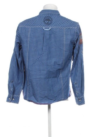 Ανδρικό πουκάμισο Nangaparbat, Μέγεθος M, Χρώμα Μπλέ, Τιμή 22,89 €