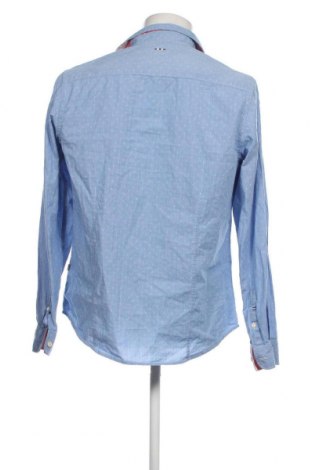 Ανδρικό πουκάμισο Napapijri, Μέγεθος L, Χρώμα Μπλέ, Τιμή 46,39 €