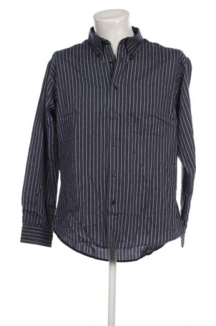 Ανδρικό πουκάμισο New Roads, Μέγεθος L, Χρώμα Μπλέ, Τιμή 3,56 €