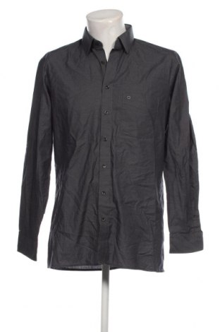 Ανδρικό πουκάμισο Olymp, Μέγεθος L, Χρώμα Γκρί, Τιμή 28,92 €