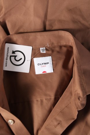 Herrenhemd Olymp, Größe XL, Farbe Braun, Preis 26,05 €