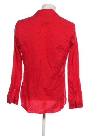 Ανδρικό πουκάμισο Olymp, Μέγεθος L, Χρώμα Κόκκινο, Τιμή 32,32 €