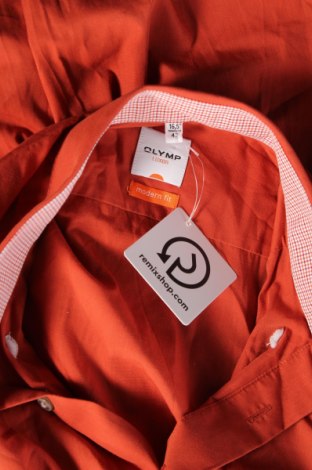 Мъжка риза Olymp, Размер L, Цвят Оранжев, Цена 36,30 лв.
