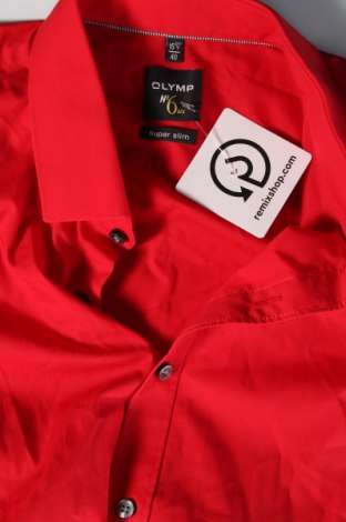 Herrenhemd Olymp, Größe M, Farbe Rot, Preis € 29,85