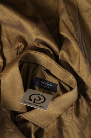 Ανδρικό πουκάμισο Olymp, Μέγεθος L, Χρώμα Καφέ, Τιμή 19,09 €