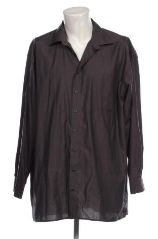 Ανδρικό πουκάμισο Olymp, Μέγεθος 3XL, Χρώμα Γκρί, Τιμή 16,80 €