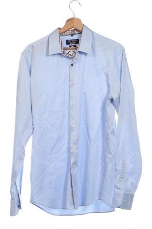 Ανδρικό πουκάμισο PAWO, Μέγεθος L, Χρώμα Μπλέ, Τιμή 19,07 €