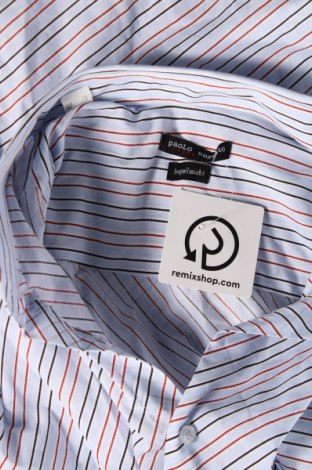 Мъжка риза Paolo Negrato, Размер XL, Цвят Син, Цена 18,00 лв.