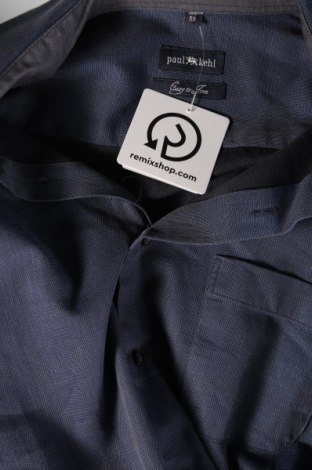 Мъжка риза Paul Kehl, Размер M, Цвят Син, Цена 35,58 лв.