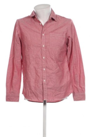 Ανδρικό πουκάμισο Pull&Bear, Μέγεθος M, Χρώμα Κόκκινο, Τιμή 4,49 €
