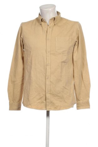 Ανδρικό πουκάμισο Pull&Bear, Μέγεθος M, Χρώμα  Μπέζ, Τιμή 3,59 €