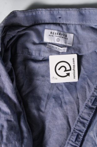 Herrenhemd Reserved, Größe S, Farbe Blau, Preis 7,56 €