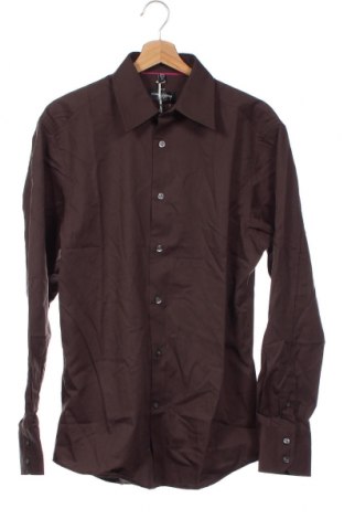 Мъжка риза Russell Collection, Размер M, Цвят Кафяв, Цена 46,00 лв.