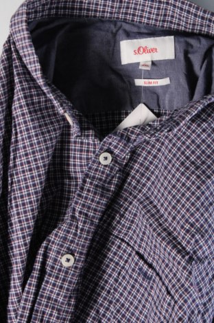 Мъжка риза S.Oliver, Размер XXL, Цвят Син, Цена 34,00 лв.