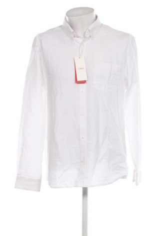 Herrenhemd S.Oliver, Größe XL, Farbe Weiß, Preis 23,81 €