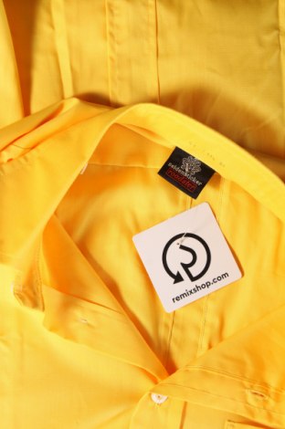 Мъжка риза Seidensticker, Размер L, Цвят Жълт, Цена 20,40 лв.