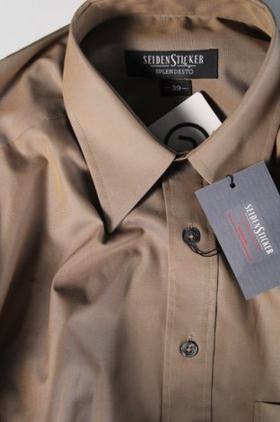 Herrenhemd Seidensticker, Größe M, Farbe Grau, Preis 27,30 €