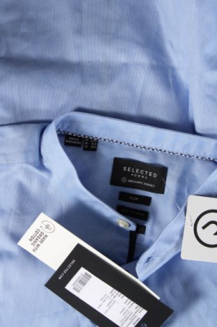 Herrenhemd Selected Homme, Größe L, Farbe Blau, Preis 47,94 €
