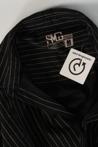 Ανδρικό πουκάμισο Smog, Μέγεθος M, Χρώμα Μαύρο, Τιμή 5,19 €