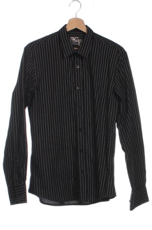 Ανδρικό πουκάμισο Smog, Μέγεθος M, Χρώμα Μαύρο, Τιμή 6,23 €