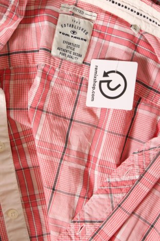Мъжка риза Tom Tailor, Размер XL, Цвят Червен, Цена 18,36 лв.