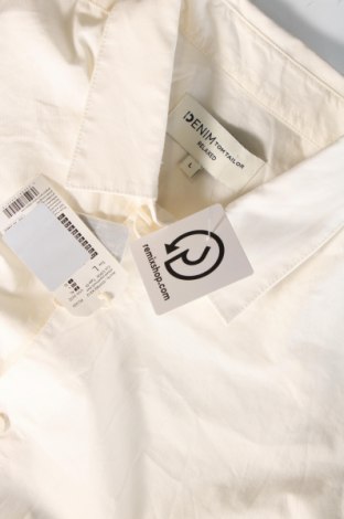 Ανδρικό πουκάμισο Tom Tailor, Μέγεθος L, Χρώμα Εκρού, Τιμή 39,69 €