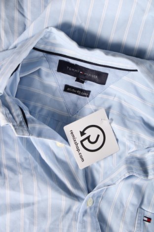 Мъжка риза Tommy Hilfiger, Размер L, Цвят Син, Цена 75,00 лв.