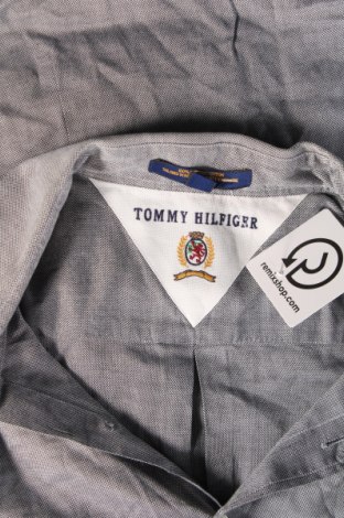 Herrenhemd Tommy Hilfiger, Größe XL, Farbe Grau, Preis 44,36 €