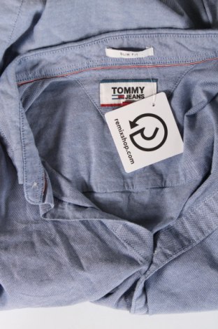 Herrenhemd Tommy Jeans, Größe XXL, Farbe Blau, Preis € 46,97
