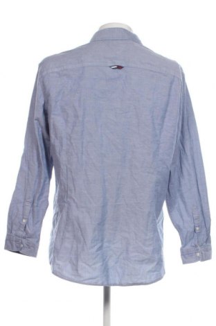Мъжка риза Tommy Jeans, Размер XXL, Цвят Син, Цена 67,50 лв.