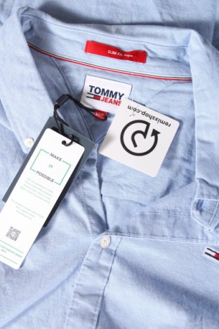 Ανδρικό πουκάμισο Tommy Jeans, Μέγεθος 3XL, Χρώμα Μπλέ, Τιμή 82,99 €