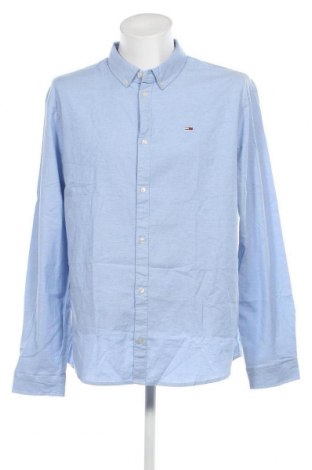 Herrenhemd Tommy Jeans, Größe 3XL, Farbe Blau, Preis 82,99 €