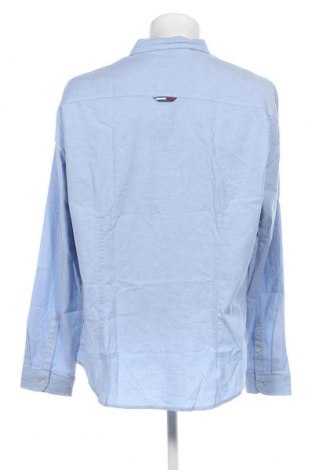 Herrenhemd Tommy Jeans, Größe 3XL, Farbe Blau, Preis 82,99 €