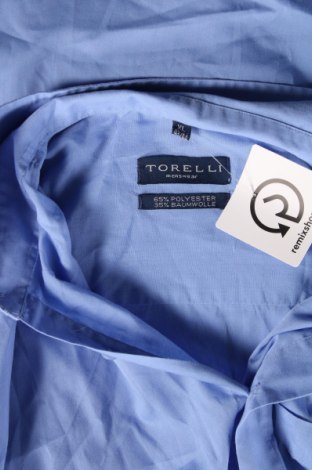 Herrenhemd Torelli, Größe XL, Farbe Blau, Preis € 5,25