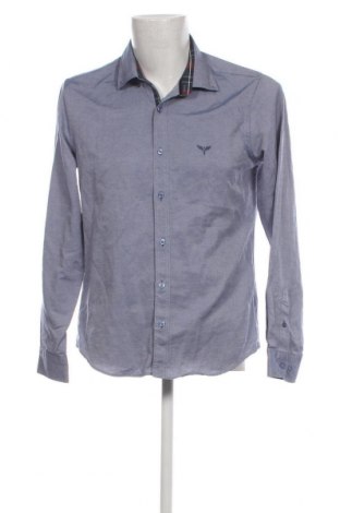 Ανδρικό πουκάμισο Tudors, Μέγεθος L, Χρώμα Μπλέ, Τιμή 6,67 €