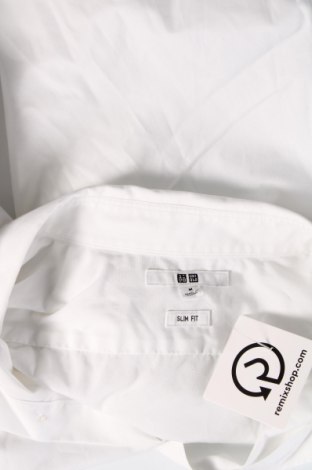 Herrenhemd Uniqlo, Größe M, Farbe Weiß, Preis 9,11 €