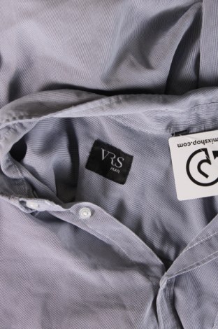 Ανδρικό πουκάμισο VRS Woman, Μέγεθος L, Χρώμα Γκρί, Τιμή 3,77 €