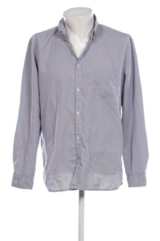 Ανδρικό πουκάμισο VRS Woman, Μέγεθος L, Χρώμα Γκρί, Τιμή 9,87 €